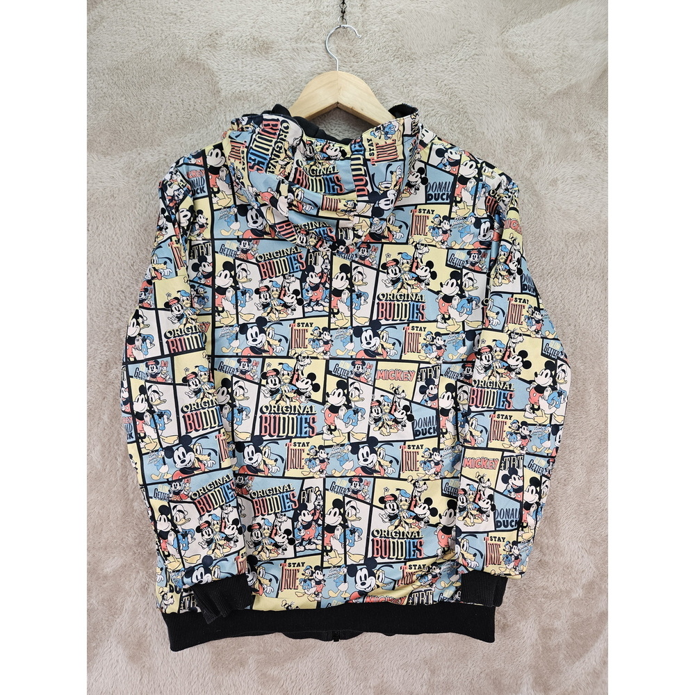 Reversible Souled Store Disney Originals Hoodie All-over Comic Print Mickey - Picture 3 of 10